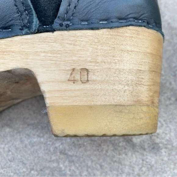 No.6 Pull On Shearling Mid Heel Boots - Picture 5 of 12